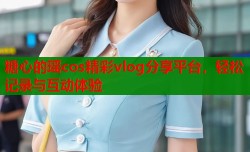糖心的瑤cos精彩vlog分享平臺，輕松記錄與互動體驗